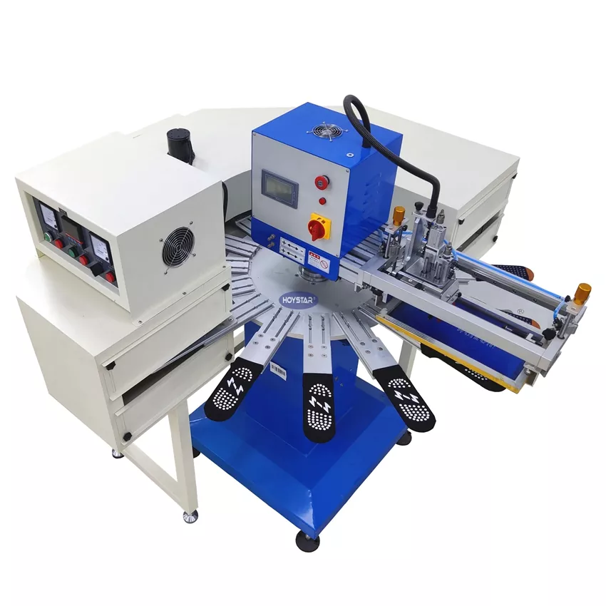 Böyük ölçülü Corablar İpək Ekran Çap Maşını